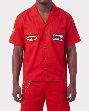 WATSON WORLD WORK SHIRT (RED)