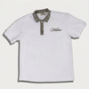WATSON COLLAR EMBELLISHED WHITE POLO SHIRT