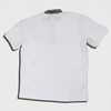 WATSON COLLAR EMBELLISHED WHITE POLO SHIRT