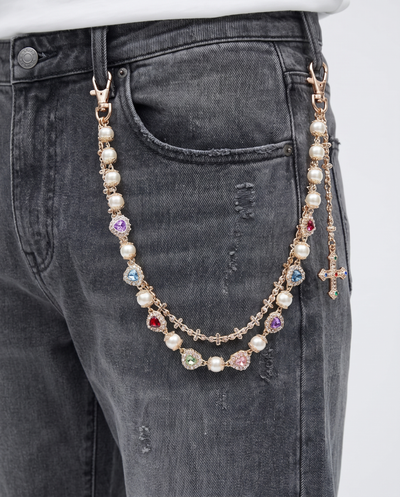 Maison Pearl Pant Chain
