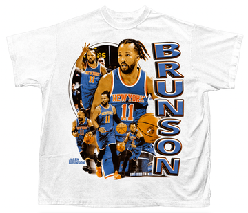 JALEN COLLAGE T-SHIRT (WHITE)