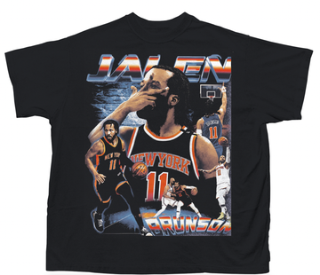 JALEN BRUNSON HIGHLIGHT T-SHIRT (BLACK)