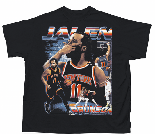JALEN BRUNSON HIGHLIGHT T-SHIRT (BLACK)
