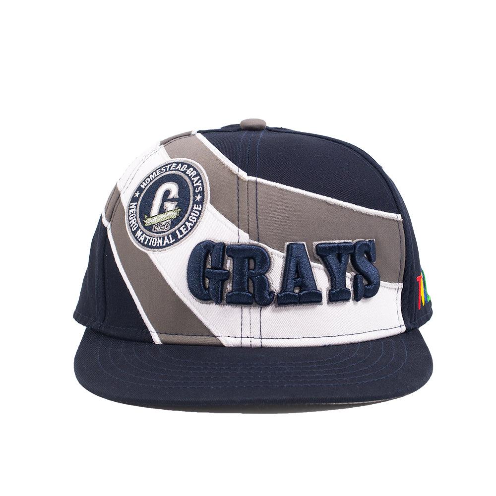 HOMESTEAD GRAYS FITTED HAT - Allstarelite.com