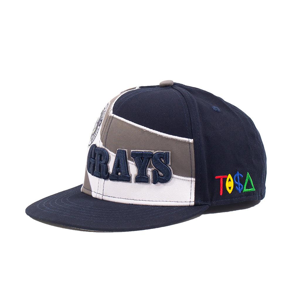 HOMESTEAD GRAYS FITTED HAT - Allstarelite.com