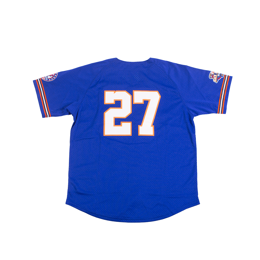 HOUSTON BLACK EAGLES BUTTON DOWN BATTING PRACTICE JERSEY - Allstarelite.com