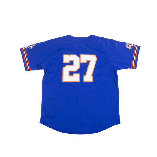 HOUSTON BLACK EAGLES BUTTON DOWN BATTING PRACTICE JERSEY - Allstarelite.com