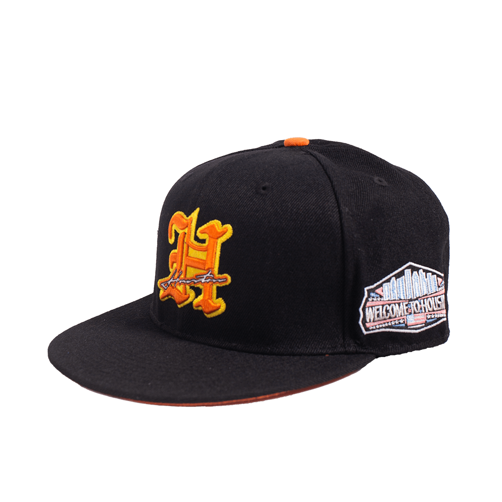 HOUSTON BLACK EAGLES FITTED HAT - Allstarelite.com