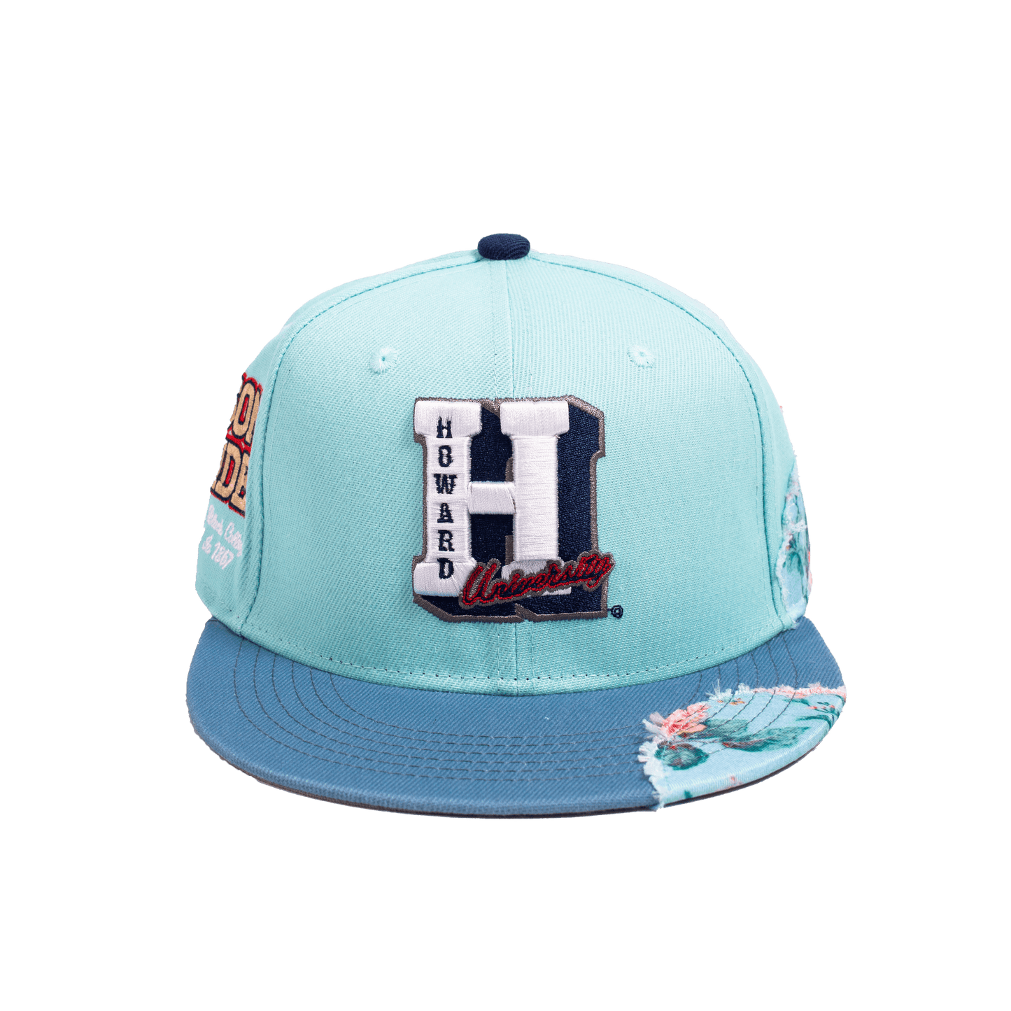 HOWARD UNIVERSITY FRAYED FITTED HAT - Allstarelite.com