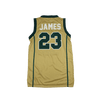 IRISH LEBRON JAMES AUTHENTIC BASKETBALL JERSEY - Allstarelite.com