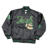 FIGHTING IRISH LEBRON SATIN JACKET (BLACK)