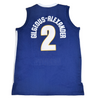 SHAI GIL GEOUS ALEXANDER NAVY BLUE HIGH SCHOOL BASKETBALL JERSEY