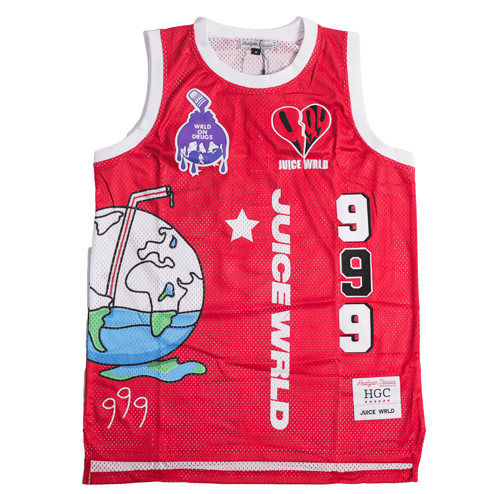 JUICE WRLD JERSEY RED - Allstarelite.com