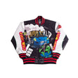 JUICEWRLD SATIN JACKET BLACK/RED - Allstarelite.com