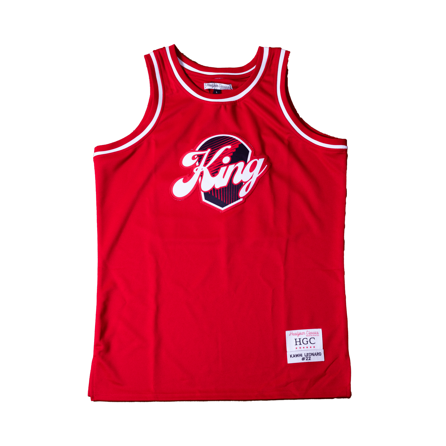 KAWHI LEONARD ALTERNATE RED HIGHSCHOOL BASKETBALL JERSEY - Allstarelite.com