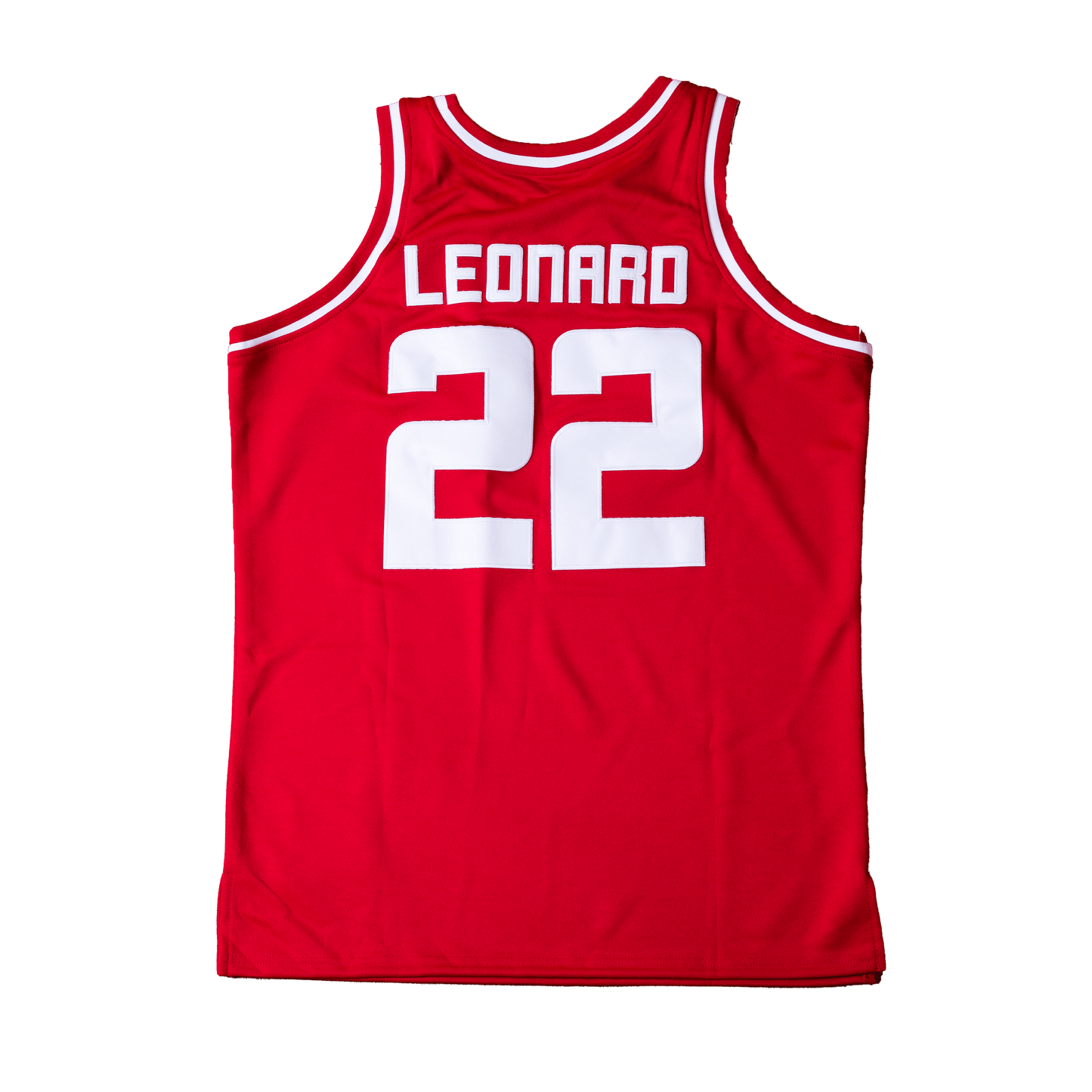 KAWHI LEONARD ALTERNATE RED HIGHSCHOOL BASKETBALL JERSEY - Allstarelite.com
