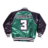 KEVIN DURANT HIGH SCHOOL GREEN SATIN JACKET - Allstarelite.com