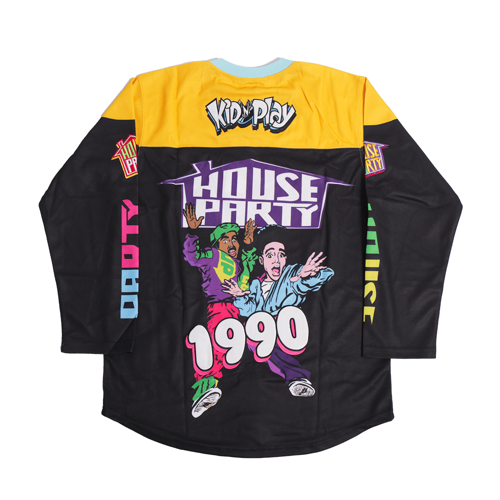 KID N PLAY HOUSE PARTY HOCKEY JERSEY IN BLACK - Allstarelite.com
