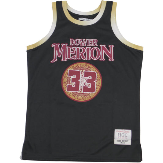 KOBE BRYANT ALTERNATE BLACK HIGH SCHOOL BASKETBALL JERSEY - Allstarelite.com