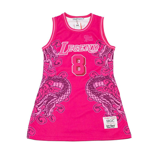 MAMBA Legend Think Pink Jersey Dress Xs / Pink MAMBA Legend Think Pink Jersey Dress Xs / Pink