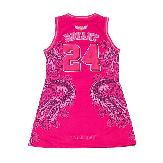 MAMBA Legend Think Pink Jersey Dress Xs / Pink MAMBA Legend Think Pink Jersey Dress Xs / Pink