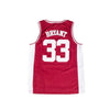 Kobe Bryant Lower Merion Youth High School Basketball Jersey Maroon & White - Allstarelite.com