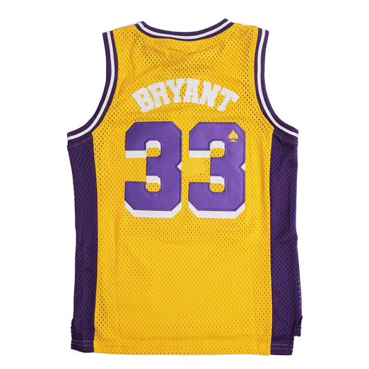 Kobe Bryant Yellow Lower Merion Alternate High School Basketball Jersey - Allstarelite.com