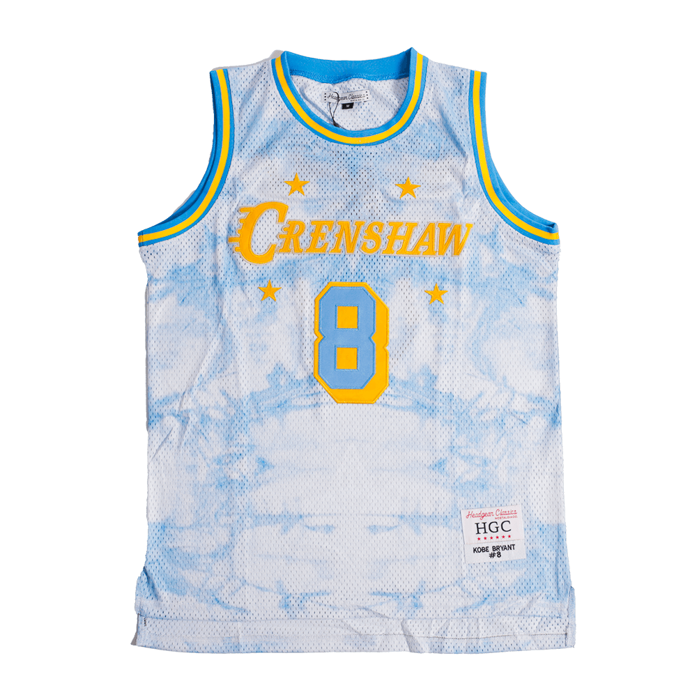KOBE CRENSHAW BASKETBALL JERSEY BLUE MARBLE - Allstarelite.com
