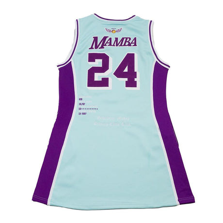 LEGEND MAMBA BABY BLUE JERSEY DRESS - Allstarelite.com