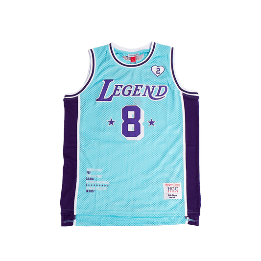 LEGEND MAMBA LIGHT BLUE BASKETBALL JERSEY - Allstarelite.com