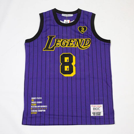 LEGEND MAMBA PINSTRIPE BASKETBALL JERSEY - Allstarelite.com