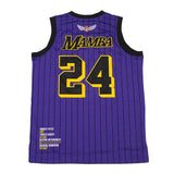 LEGEND MAMBA PINSTRIPE BASKETBALL JERSEY - Allstarelite.com