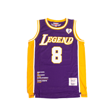 LEGEND MAMBA PURPLE BASKETBALL JERSEY - Allstarelite.com