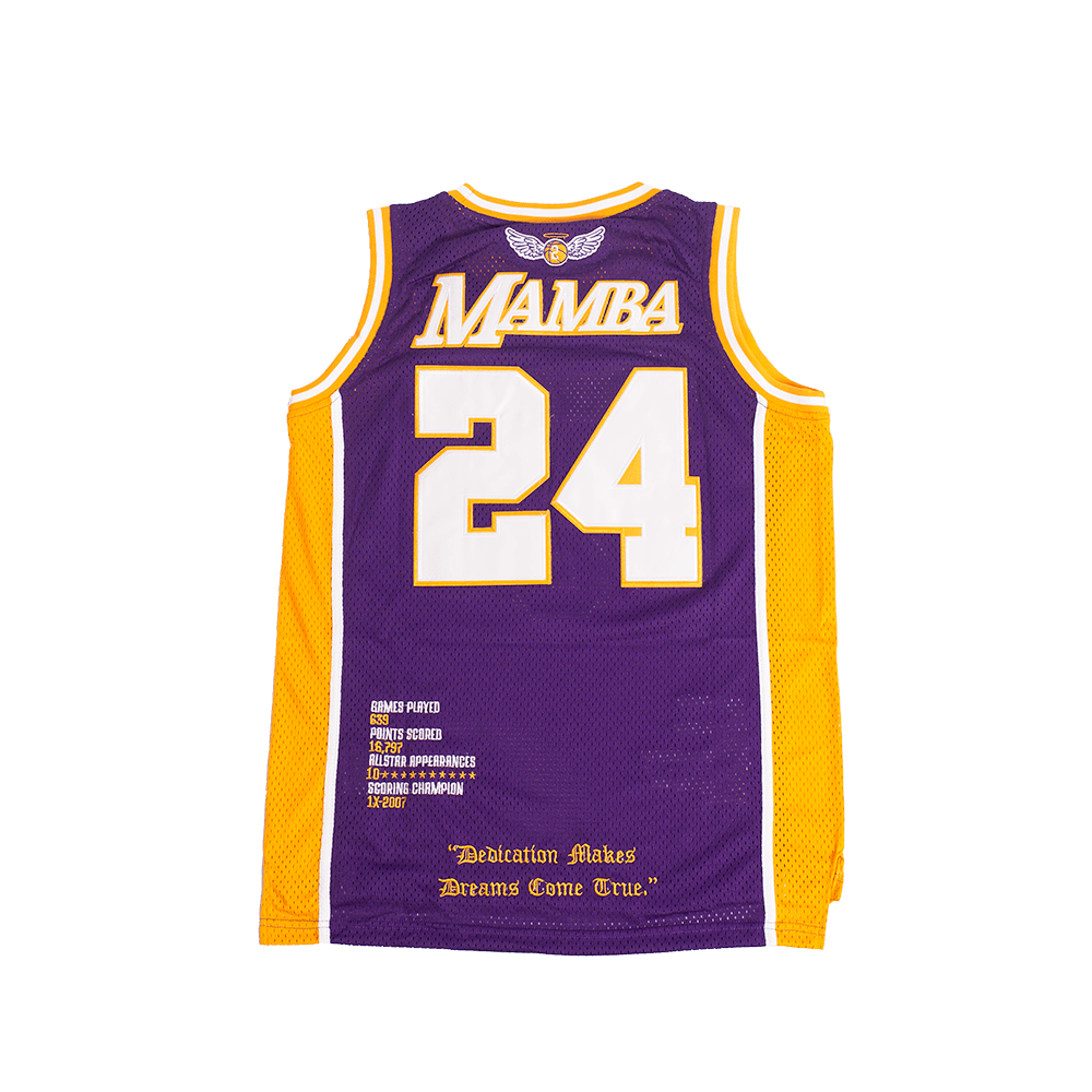 LEGEND MAMBA PURPLE BASKETBALL JERSEY - Allstarelite.com