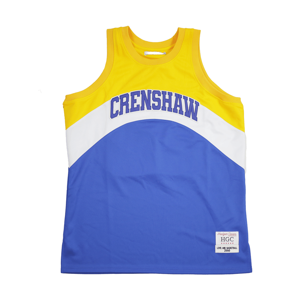 LOVE AND BASKETBALL VINTAGE JERSEY BLUE/YELLOW - Allstarelite.com