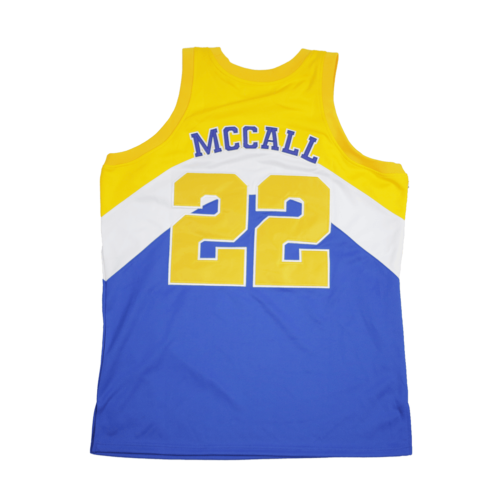LOVE AND BASKETBALL VINTAGE JERSEY BLUE/YELLOW - Allstarelite.com