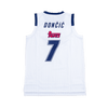 LUKA DONCIC MADRID TEKA BASKETBALL JERSEY WHITE - Allstarelite.com