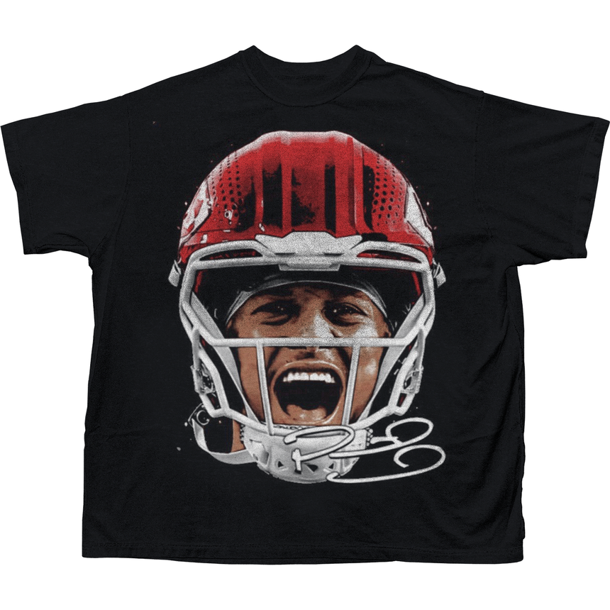 P. MAHOMES BIG HEAD T-SHIRT (BLACK)