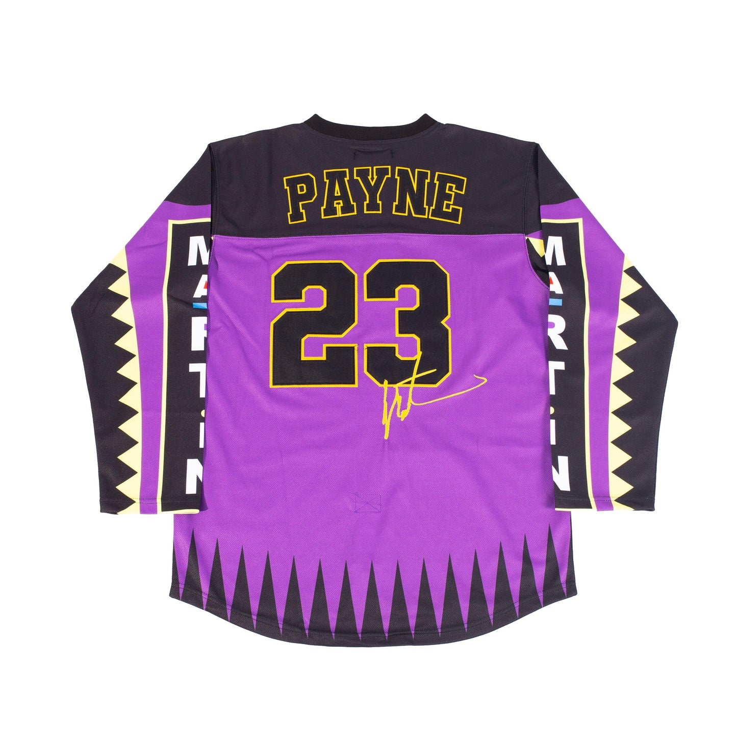 MARTIN TRIBAL HOCKEY JERSEY IN PURPLE - Allstarelite.com