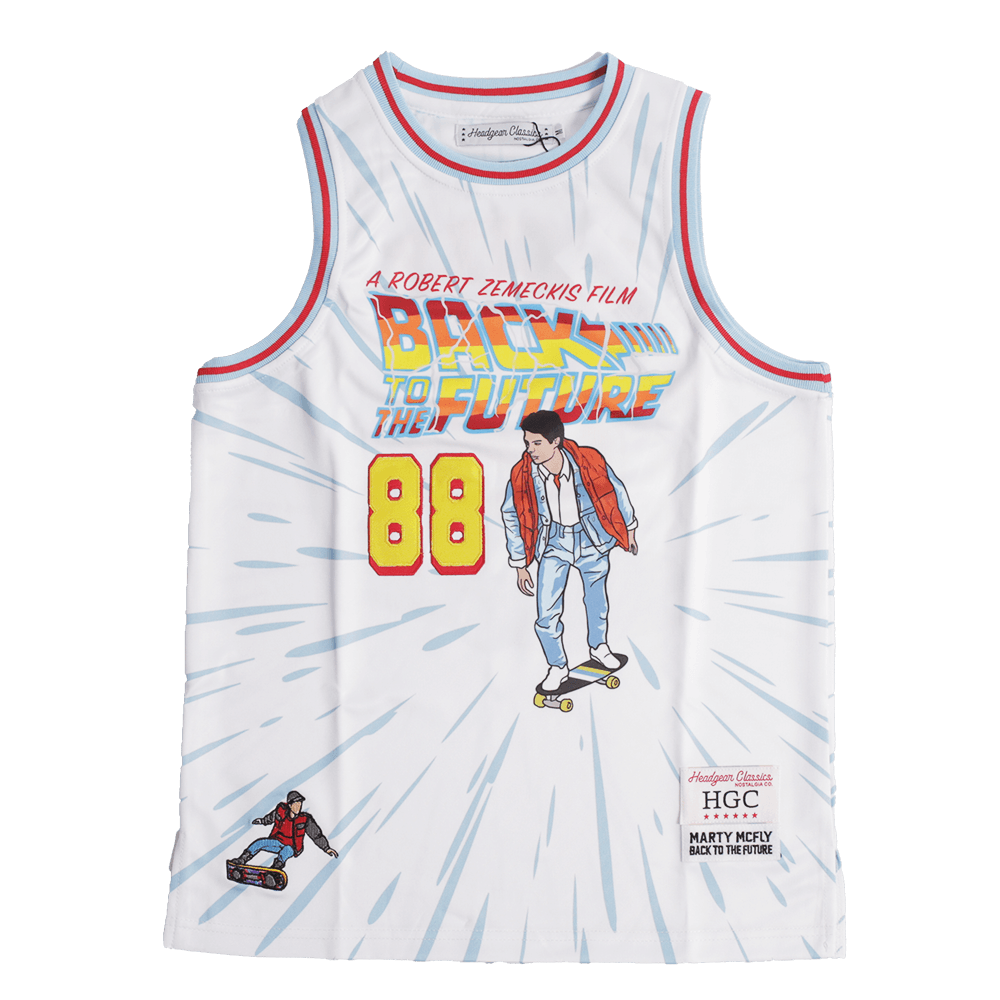 MARTY MCFLY FLASHBACK BASKETBALL FUTURE - Allstarelite.com