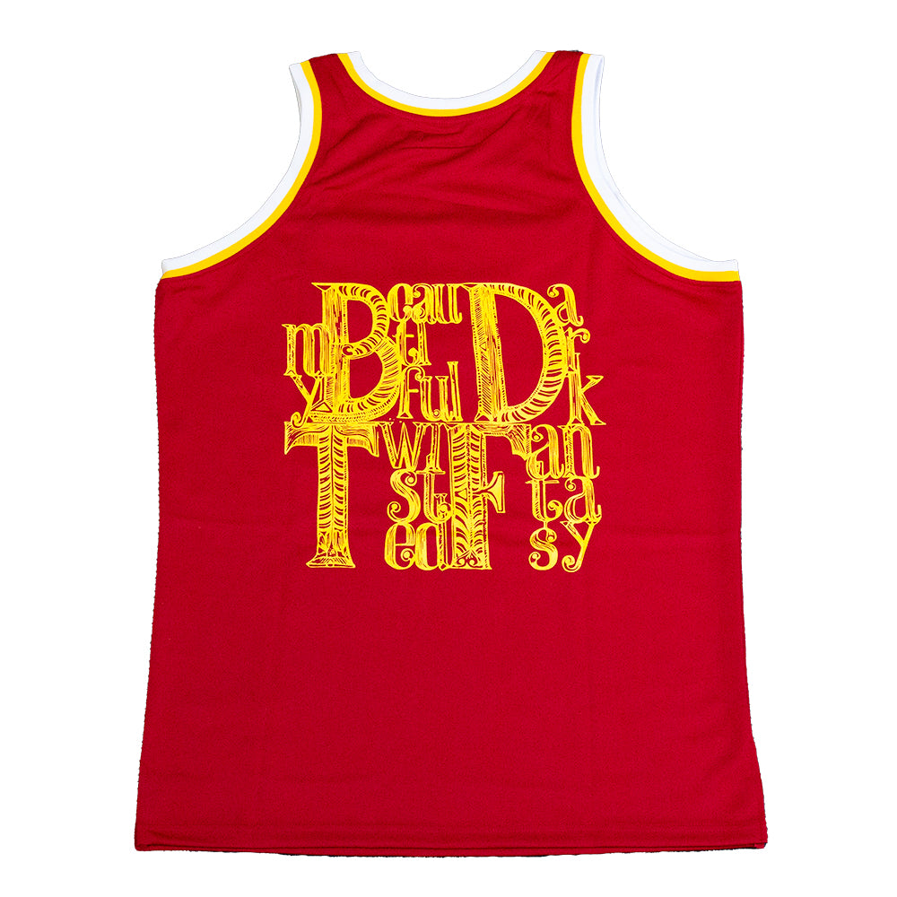 MDTF RED BASKETBALL JERSEY - Allstarelite.com