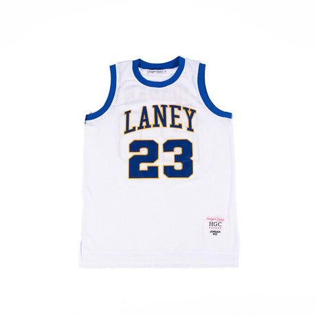 Michael Jordan Laney HS Jersey White Youth - Allstarelite.com