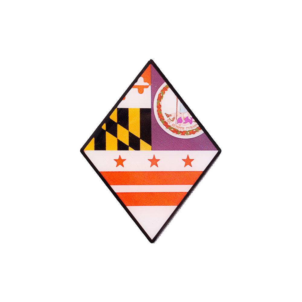 MULTICOLOR DMV PIN - Allstarelite.com