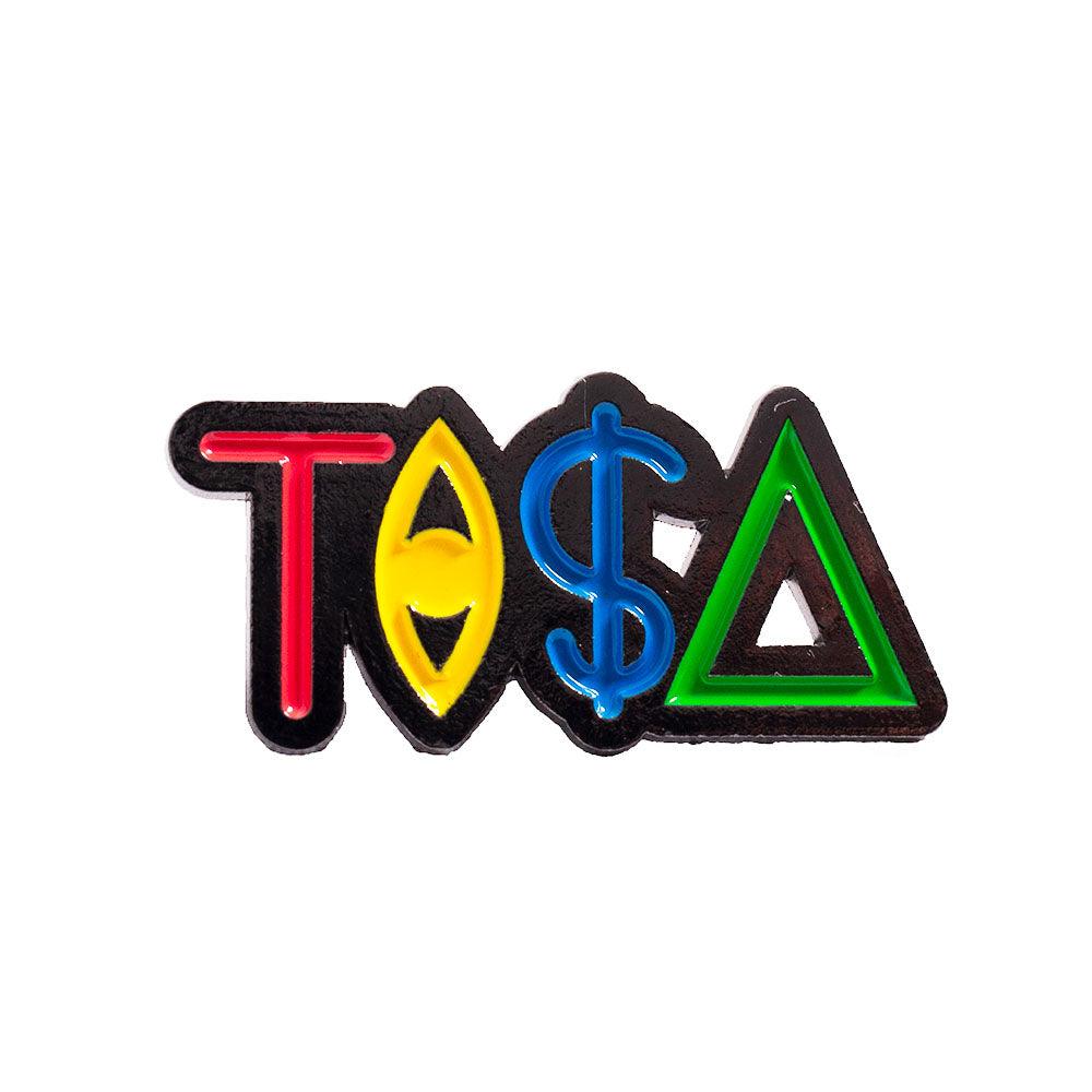MULTICOLOR TISA LOGO 2 PIN - Allstarelite.com
