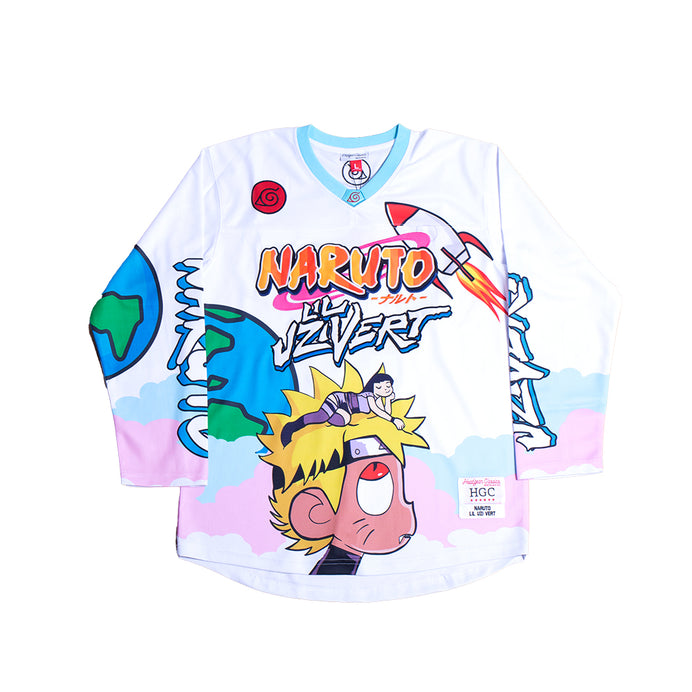 NARUTO X UZI VERT HOME HOCKEY JERSEY - Allstarelite.com
