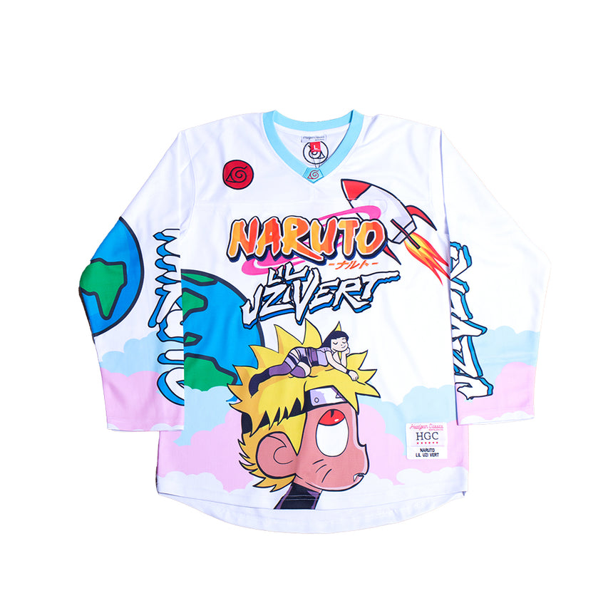 NARUTO X UZI VERT AWAY HOCKEY JERSEY