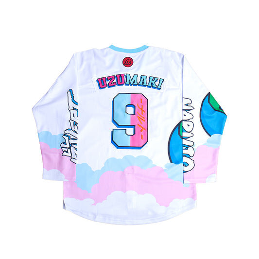 NARUTO X UZI VERT HOME HOCKEY JERSEY - Allstarelite.com