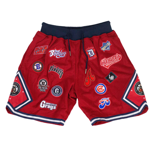 NEGRO LEAGUE COLLAGE SHORTS - Allstarelite.com