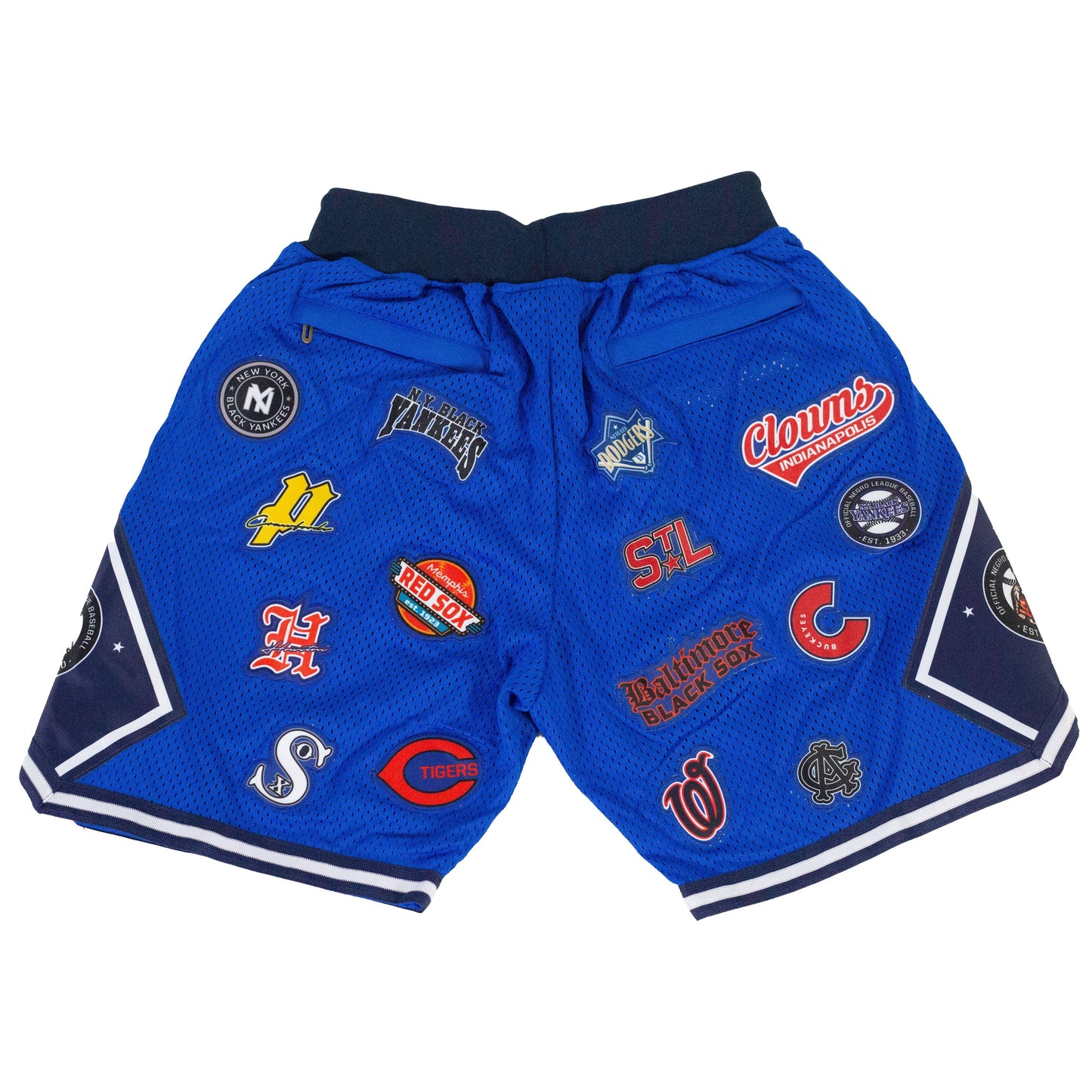 NEGRO LEAGUE COLLAGE SHORTS - Allstarelite.com