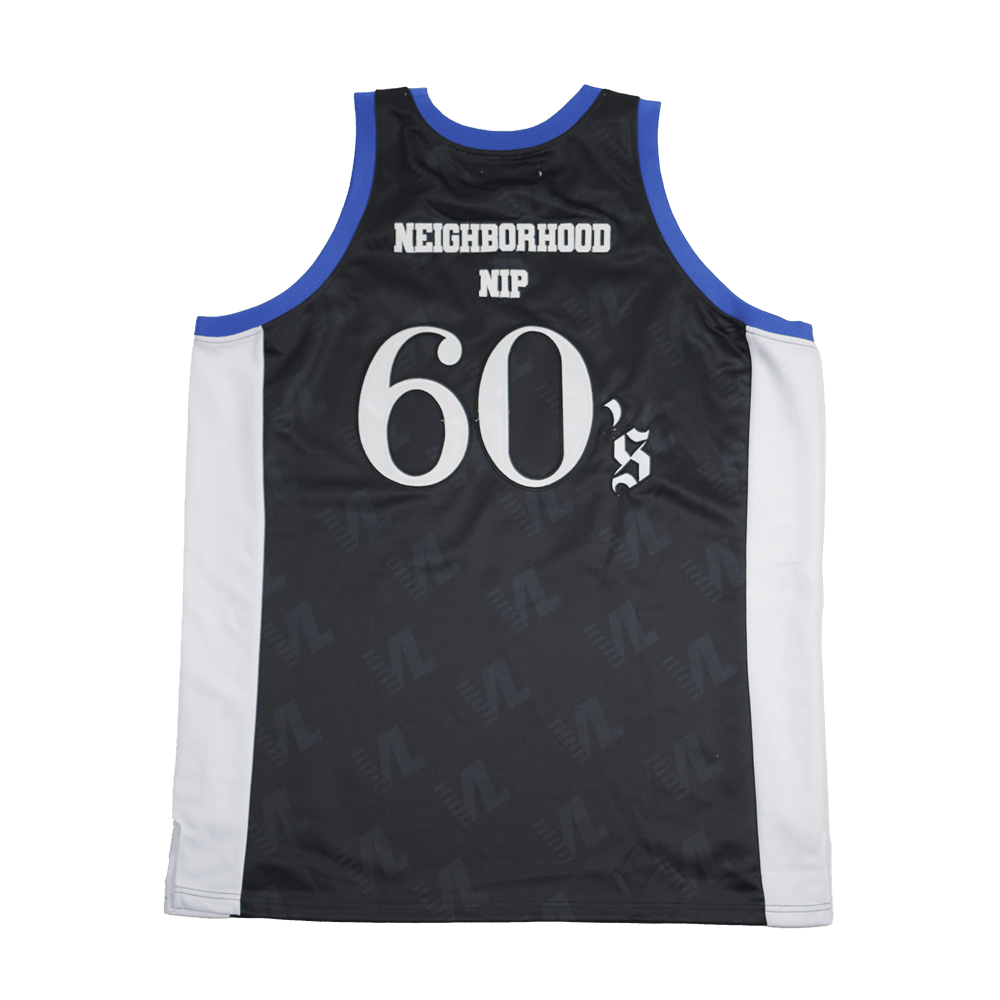 NEIGHBORHOOD NIP JERSEY BLACK - Allstarelite.com